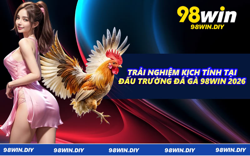 Trải nghiệm kịch tính tại đấu trường đá gà 98WIN 2026